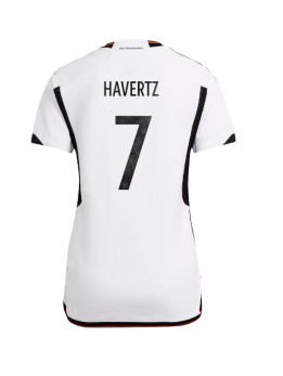Billige Tyskland Kai Havertz #7 Hjemmedrakt Dame VM 2022 Kortermet